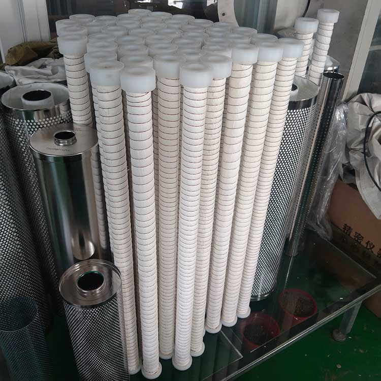 華豫生產(chǎn)供應(yīng)除油器濾芯 長度1018 無紡布、玻纖棉